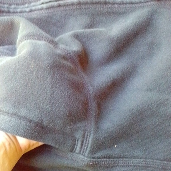 🍀EUC Black 100% Cotton Merona Full Zip Sweater Jacket!!!! - Picture 8 of 8